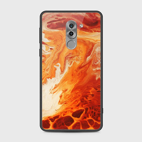 Huawei Honor 6X / Mate 9 Lite Cover - Mystic Marble Series - HQ Ultra Shine Premium Infinity Glass Soft Silicon Borders Case