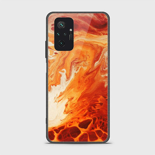 Xiaomi Redmi Note 10 Pro 4G Cover - Mystic Marble Series - HQ Ultra Shine Premium Infinity Glass Soft Silicon Borders Case