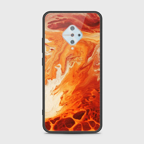 Vivo Y51 Cover - Mystic Marble Series - HQ Ultra Shine Premium Infinity Glass Soft Silicon Borders Case