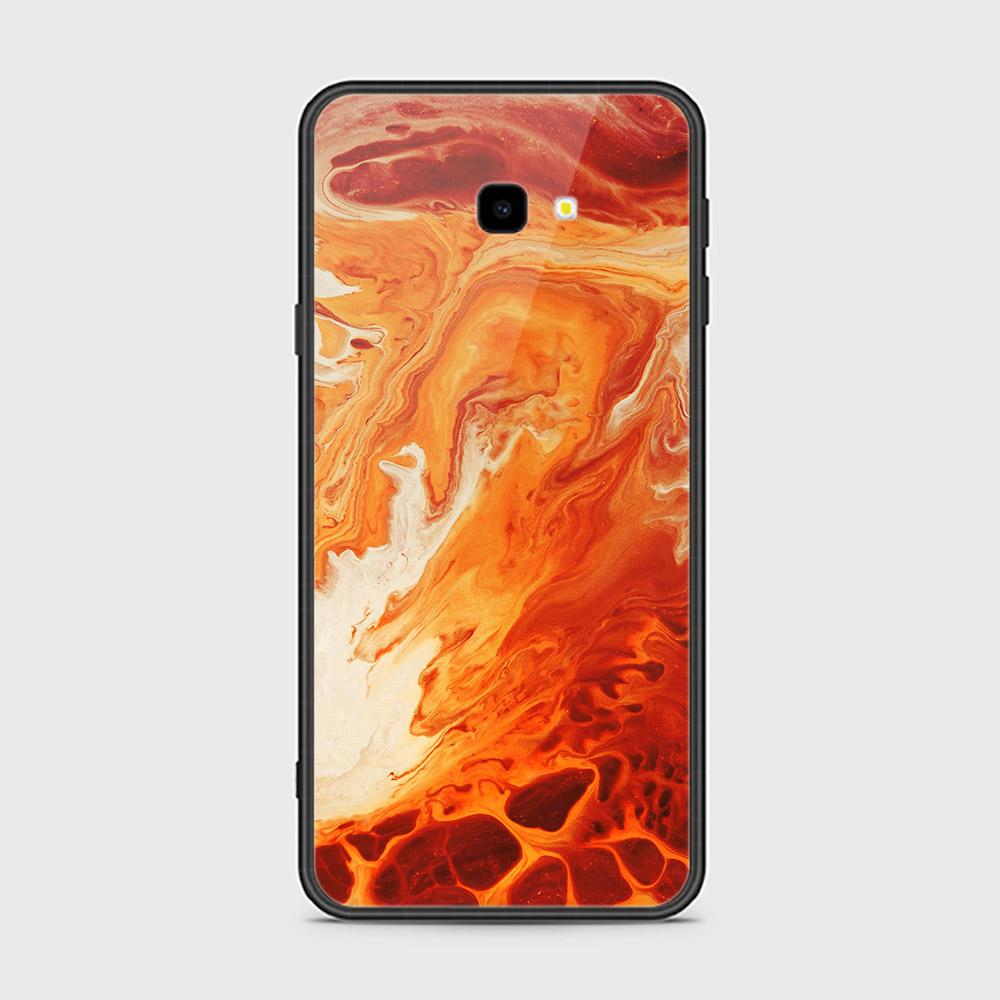 Samsung Galaxy J4 Plus Cover - Mystic Marble Series - HQ Ultra Shine Premium Infinity Glass Soft Silicon Borders Case