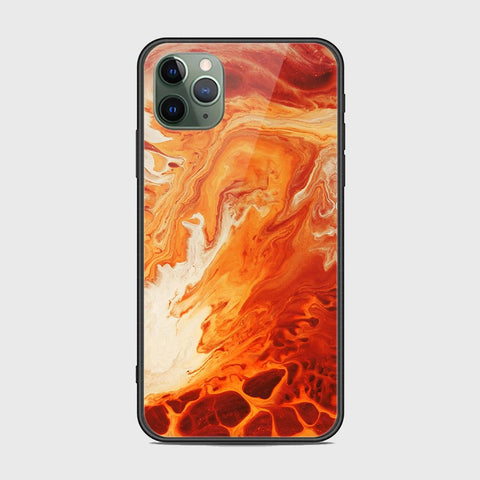 iPhone 11 Pro Max Cover - Mystic Marble Series - HQ Ultra Shine Premium Infinity Glass Soft Silicon Borders Case