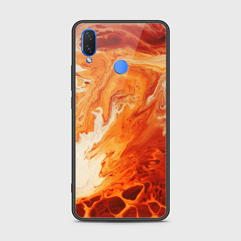 Huawei Nova 3i  Cover - Mystic Marble Series - HQ Ultra Shine Premium Infinity Glass Soft Silicon Borders Case