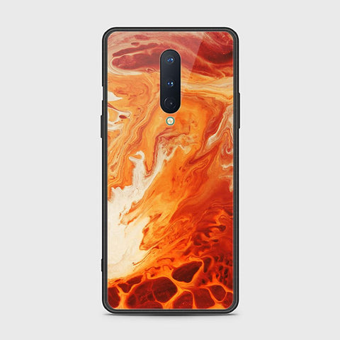 OnePlus 8 4G Cover - Mystic Marble Series - HQ Ultra Shine Premium Infinity Glass Soft Silicon Borders Case