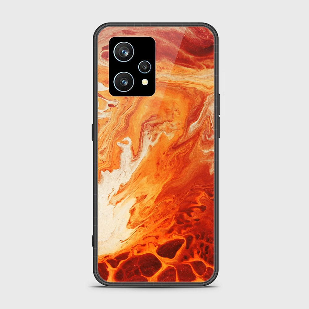 Realme 9 Pro Plus Cover- Mystic Marble Series - HQ Ultra Shine Premium Infinity Glass Soft Silicon Borders Case