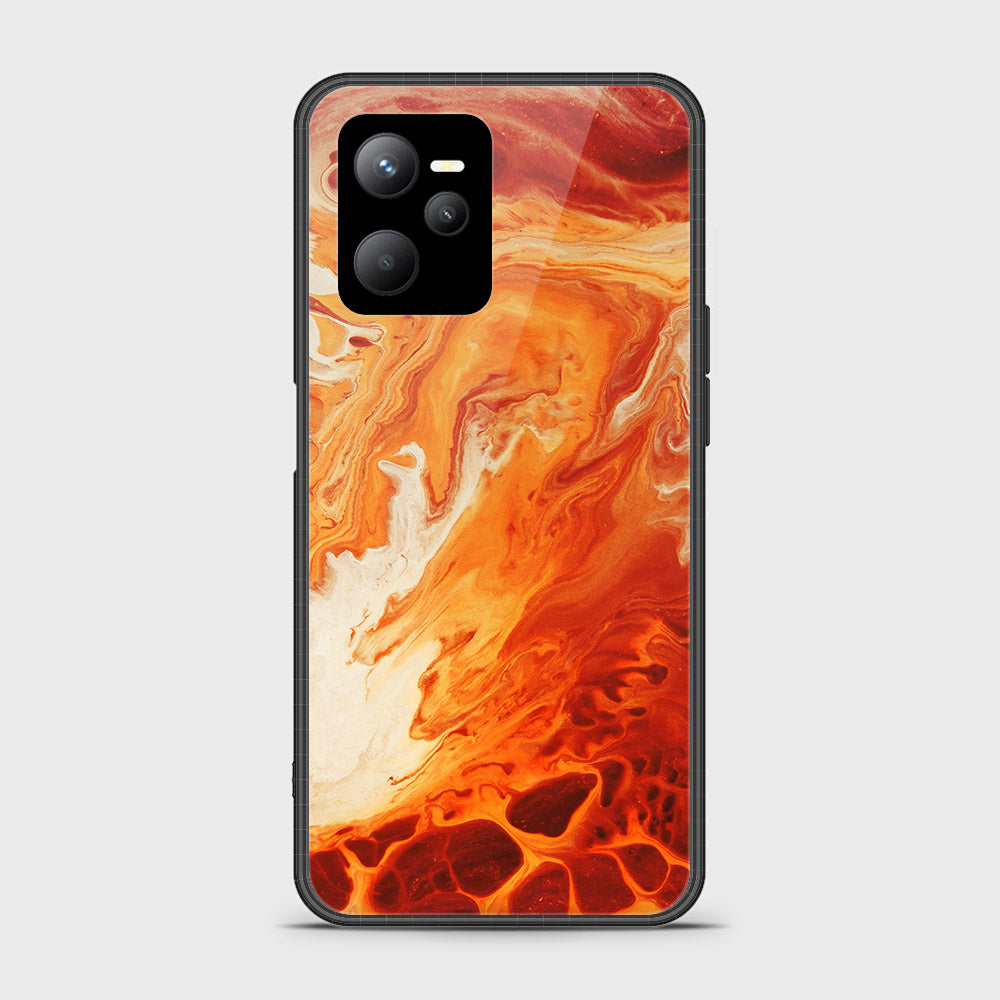 Realme Narzo 50A Prime Cover- Mystic Marble Series - HQ Ultra Shine Premium Infinity Glass Soft Silicon Borders Case