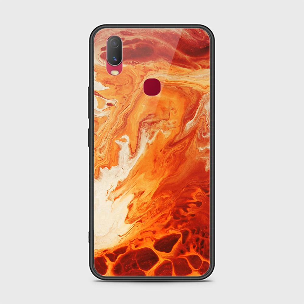 Vivo Y11 2019 Cover - Mystic Marble Series - HQ Ultra Shine Premium Infinity Glass Soft Silicon Borders Case