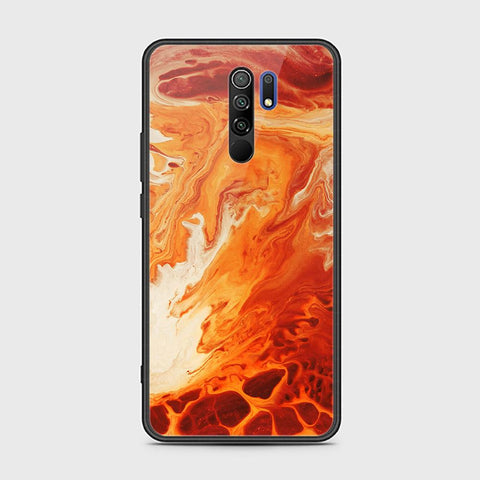 Xiaomi Redmi 9 Prime Cover - Mystic Marble Series - HQ Ultra Shine Premium Infinity Glass Soft Silicon Borders Case