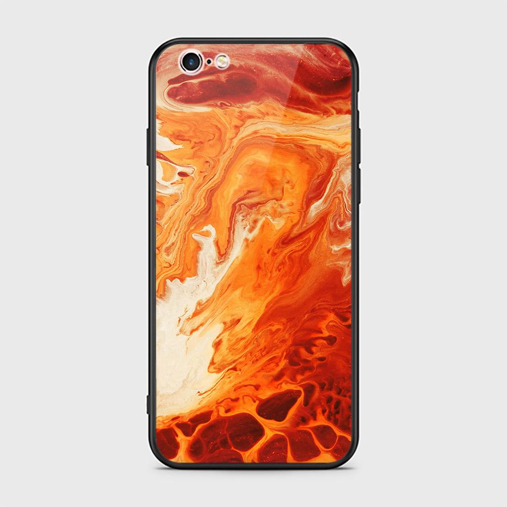 iPhone 6S / 6 Cover - Mystic Marble Series - HQ Ultra Shine Premium Infinity Glass Soft Silicon Borders Case