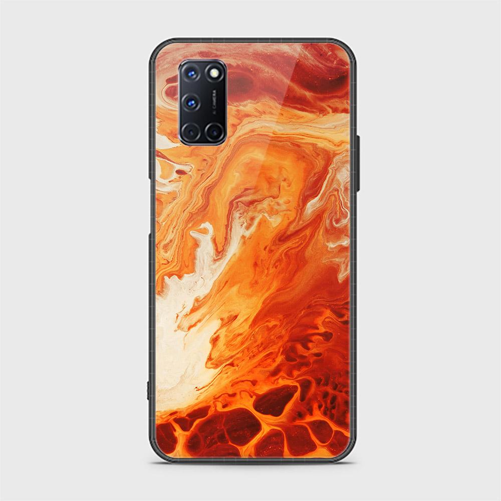 Oppo A72 Cover - Mystic Marble Series - HQ Ultra Shine Premium Infinity Glass Soft Silicon Borders Case