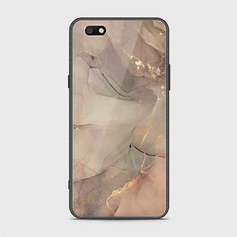 Oppo A77 Cover - Mystic Marble Series - HQ Ultra Shine Premium Infinity Glass Soft Silicon Borders Case