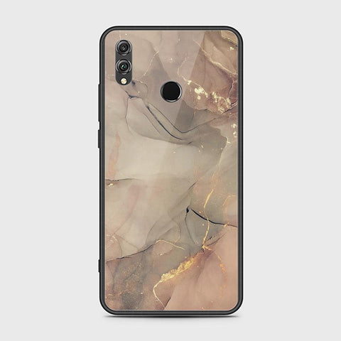 Huawei Honor 8X Cover - Mystic Marble Series - HQ Ultra Shine Premium Infinity Glass Soft Silicon Borders Case