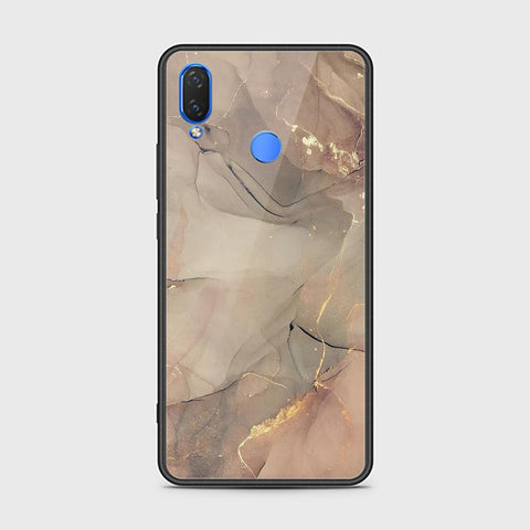 Huawei Honor 8C Cover - Mystic Marble Series - HQ Ultra Shine Premium Infinity Glass Soft Silicon Borders Case