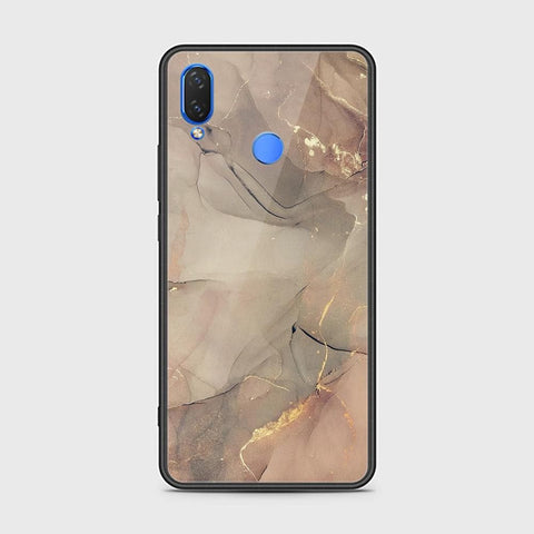 Huawei Nova 3 Cover - Mystic Marble Series - HQ Ultra Shine Premium Infinity Glass Soft Silicon Borders Case