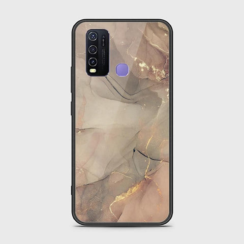 Vivo Y30 Cover - Mystic Marble Series - HQ Ultra Shine Premium Infinity Glass Soft Silicon Borders Case