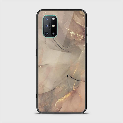 OnePlus 8T Cover - Mystic Marble Series - HQ Ultra Shine Premium Infinity Glass Soft Silicon Borders Case