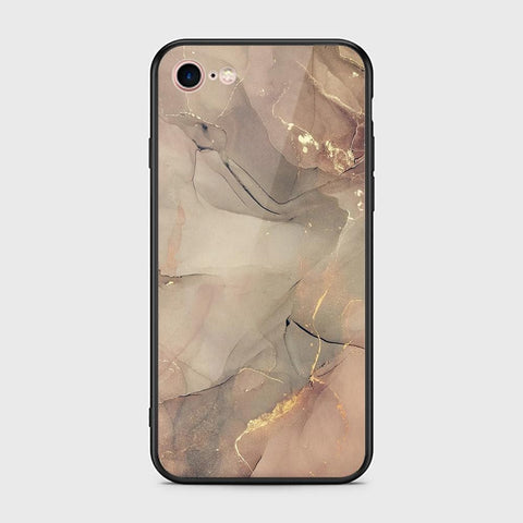 iPhone SE 2020 Cover - Mystic Marble Series - HQ Ultra Shine Premium Infinity Glass Soft Silicon Borders Case