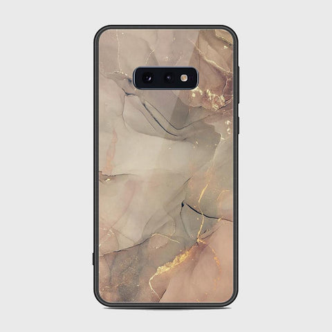 Samsung Galaxy S10e Cover - Mystic Marble Series - HQ Ultra Shine Premium Infinity Glass Soft Silicon Borders Case