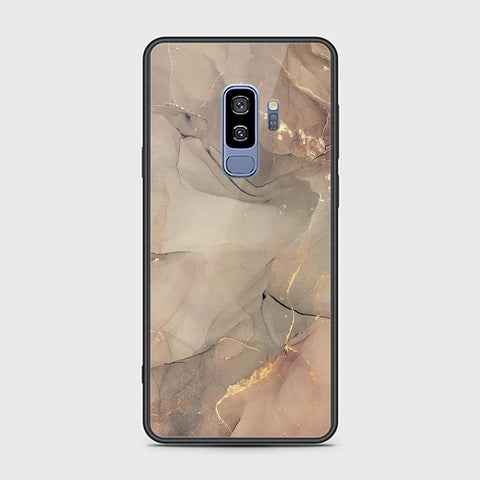 Samsung Galaxy S9 Plus Cover - Mystic Marble Series - HQ Ultra Shine Premium Infinity Glass Soft Silicon Borders Case