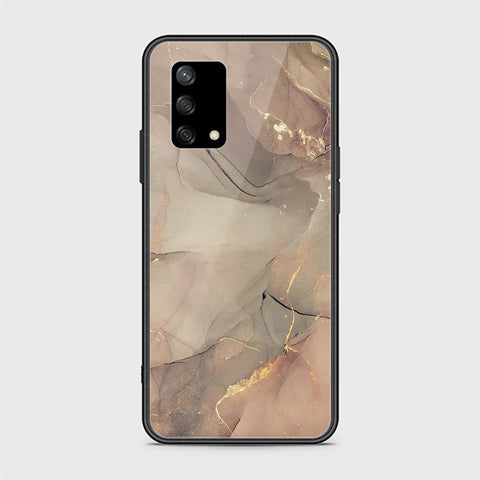 Oppo F19 Cover - Mystic Marble Series - HQ Ultra Shine Premium Infinity Glass Soft Silicon Borders Case