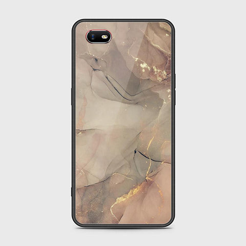 Oppo A1k Cover - Mystic Marble Series - HQ Ultra Shine Premium Infinity Glass Soft Silicon Borders Case