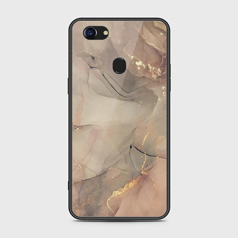 Oppo F5 Cover - Mystic Marble Series - HQ Ultra Shine Premium Infinity Glass Soft Silicon Borders Case