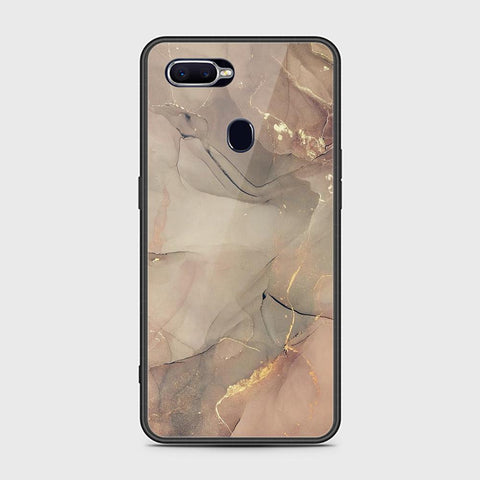 Oppo F9 / F9 Pro Cover - Mystic Marble Series - HQ Ultra Shine Premium Infinity Glass Soft Silicon Borders Case