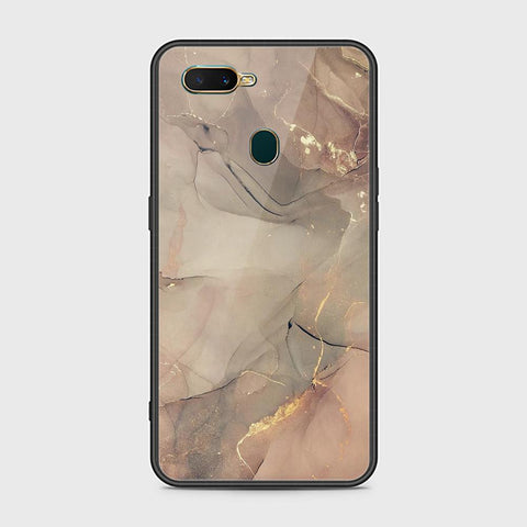 Oppo A12s Cover - Mystic Marble Series - HQ Ultra Shine Premium Infinity Glass Soft Silicon Borders Case