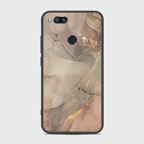 Xiaomi Mi A1 Cover - Mystic Marble Series - HQ Ultra Shine Premium Infinity Glass Soft Silicon Borders Case