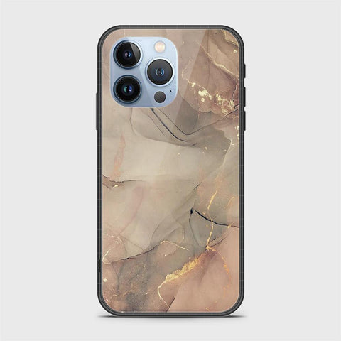 iPhone 13 Pro Cover- Mystic Marble Series - HQ Ultra Shine Premium Infinity Glass Soft Silicon Borders Case