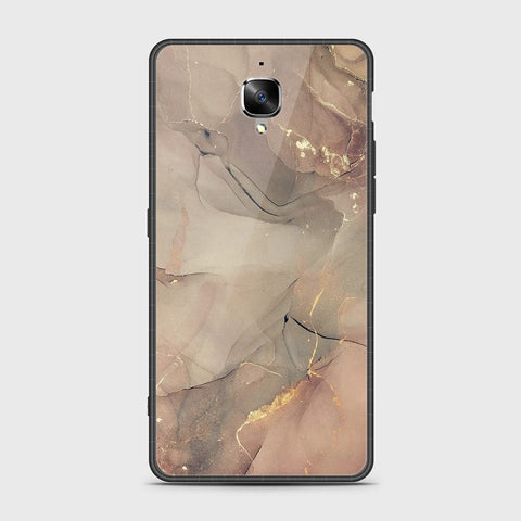 OnePlus 3 Cover- Mystic Marble Series - HQ Ultra Shine Premium Infinity Glass Soft Silicon Borders Case