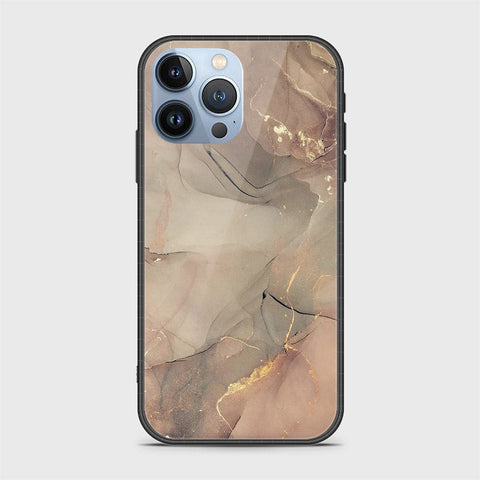 iPhone 14 Pro Cover- Mystic Marble Series - HQ Ultra Shine Premium Infinity Glass Soft Silicon Borders Case