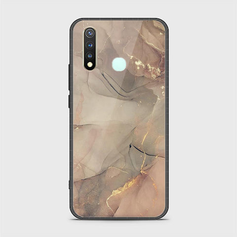 Vivo Y19 Cover - Mystic Marble Series - HQ Ultra Shine Premium Infinity Glass Soft Silicon Borders Case