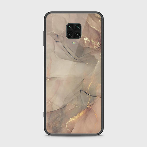 Xiaomi Redmi Note 9S Cover - Mystic Marble Series - HQ Ultra Shine Premium Infinity Glass Soft Silicon Borders Case