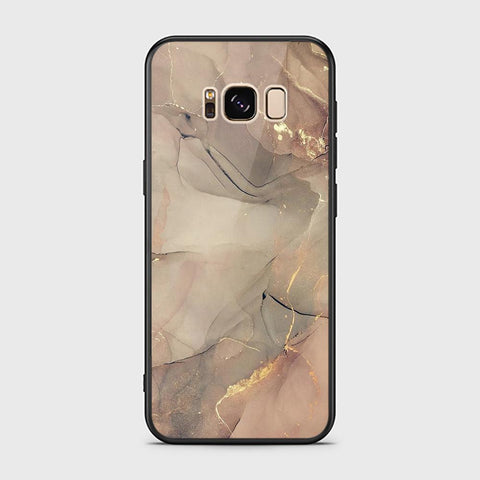 Samsung Galaxy S8 Plus Cover - Mystic Marble Series - HQ Ultra Shine Premium Infinity Glass Soft Silicon Borders Case