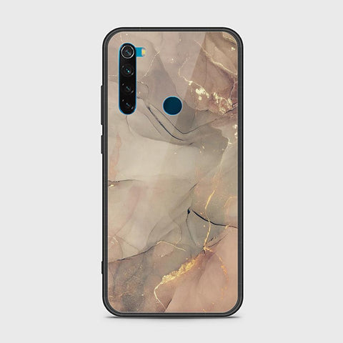 Xiaomi Redmi Note 8 Cover - Mystic Marble Series - HQ Ultra Shine Premium Infinity Glass Soft Silicon Borders Case