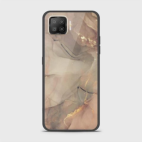 Oppo F17 Pro Cover - Mystic Marble Series - HQ Ultra Shine Premium Infinity Glass Soft Silicon Borders Case