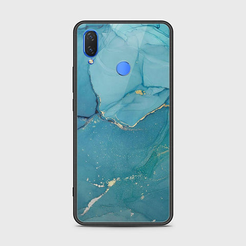 Huawei Nova 3 Cover - Mystic Marble Series - HQ Ultra Shine Premium Infinity Glass Soft Silicon Borders Case