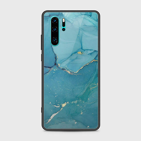 Huawei P30 Pro Cover - Mystic Marble Series - HQ Ultra Shine Premium Infinity Glass Soft Silicon Borders Case