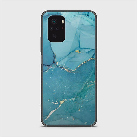 Xiaomi Redmi Note 10 4G Cover - Mystic Marble Series - HQ Ultra Shine Premium Infinity Glass Soft Silicon Borders Case