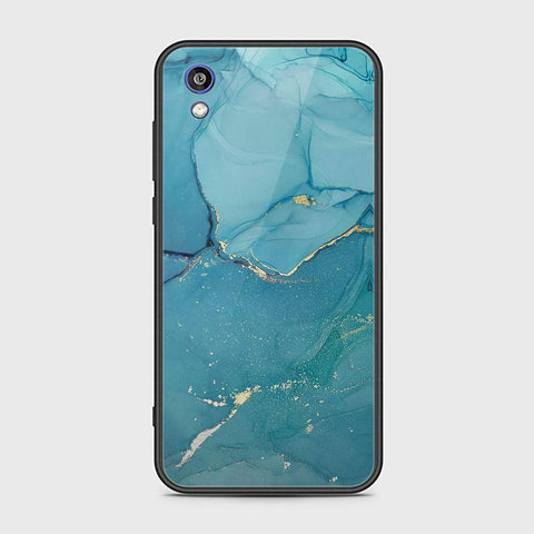 Honor 8S 2020 Cover - Mystic Marble Series - HQ Ultra Shine Premium Infinity Glass Soft Silicon Borders Case