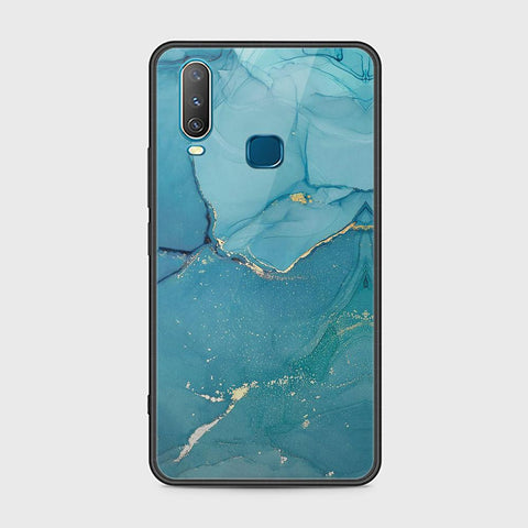 Vivo Y12 Cover - Mystic Marble Series - HQ Ultra Shine Premium Infinity Glass Soft Silicon Borders Case