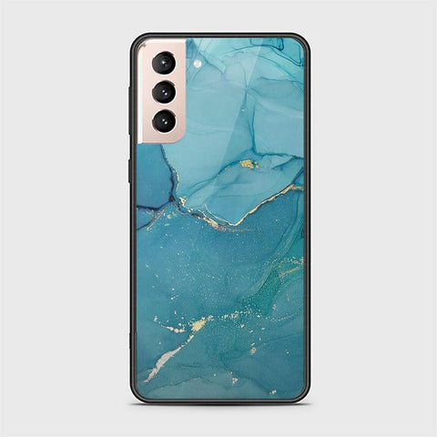 Samsung Galaxy S22 Plus 5G Cover - Mystic Marble Series - HQ Ultra Shine Premium Infinity Glass Soft Silicon Borders Case