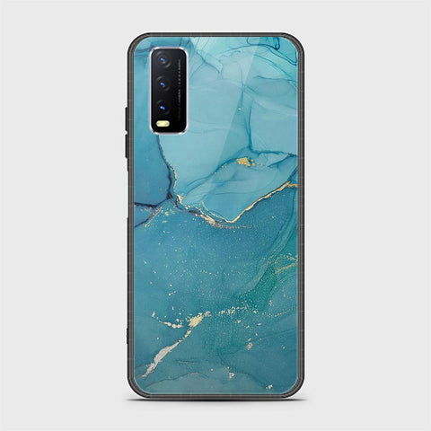 Vivo Y20s Cover - Mystic Marble Series - HQ Ultra Shine Premium Infinity Glass Soft Silicon Borders Case