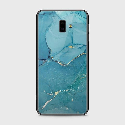 Samsung Galaxy J6 Plus 2018 Cover - Mystic Marble Series - HQ Ultra Shine Premium Infinity Glass Soft Silicon Borders Case