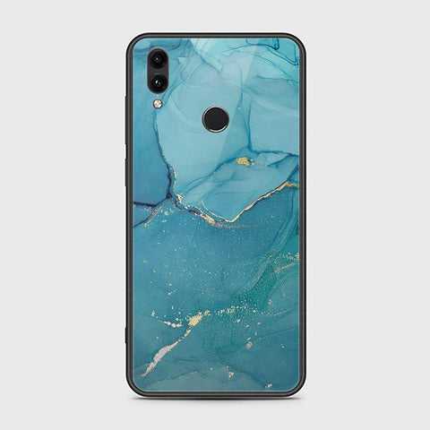 Huawei Honor 10 Lite Cover - Mystic Marble Series - HQ Ultra Shine Premium Infinity Glass Soft Silicon Borders Case