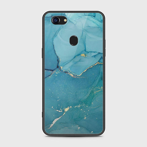 Oppo F5 Cover - Mystic Marble Series - HQ Ultra Shine Premium Infinity Glass Soft Silicon Borders Case