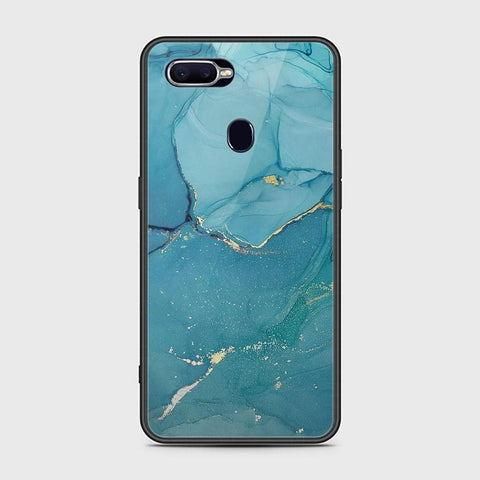 Oppo F9 / F9 Pro Cover - Mystic Marble Series - HQ Ultra Shine Premium Infinity Glass Soft Silicon Borders Case