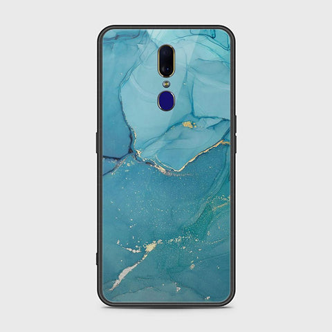 Oppo A9x Cover - Mystic Marble Series - HQ Ultra Shine Premium Infinity Glass Soft Silicon Borders Case