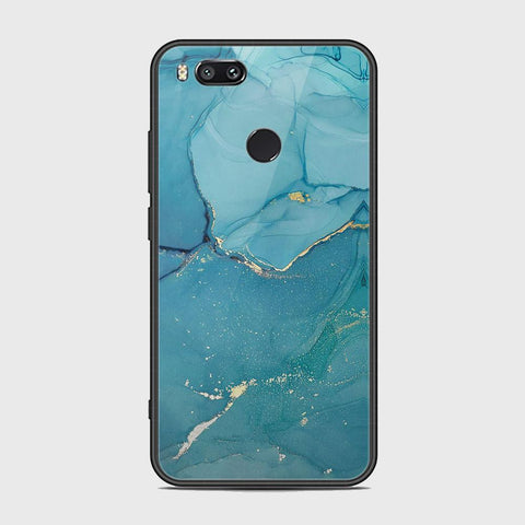 Xiaomi Mi A1 Cover - Mystic Marble Series - HQ Ultra Shine Premium Infinity Glass Soft Silicon Borders Case