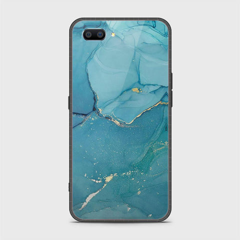 Oppo A3s Cover - Mystic Marble Series - HQ Ultra Shine Premium Infinity Glass Soft Silicon Borders Case